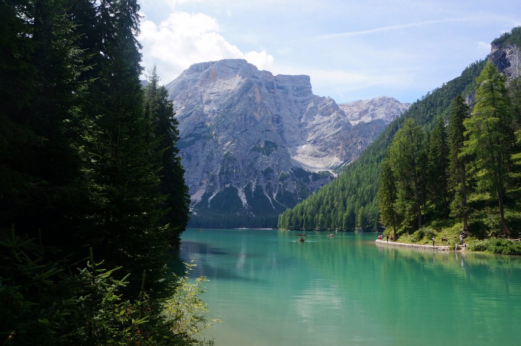 Озера Северной Италии и Швейцарии в августе 2016 года.